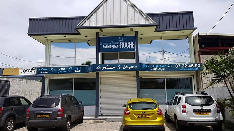 Façade du Centre de Danse Vanessa Roche à Faa'a